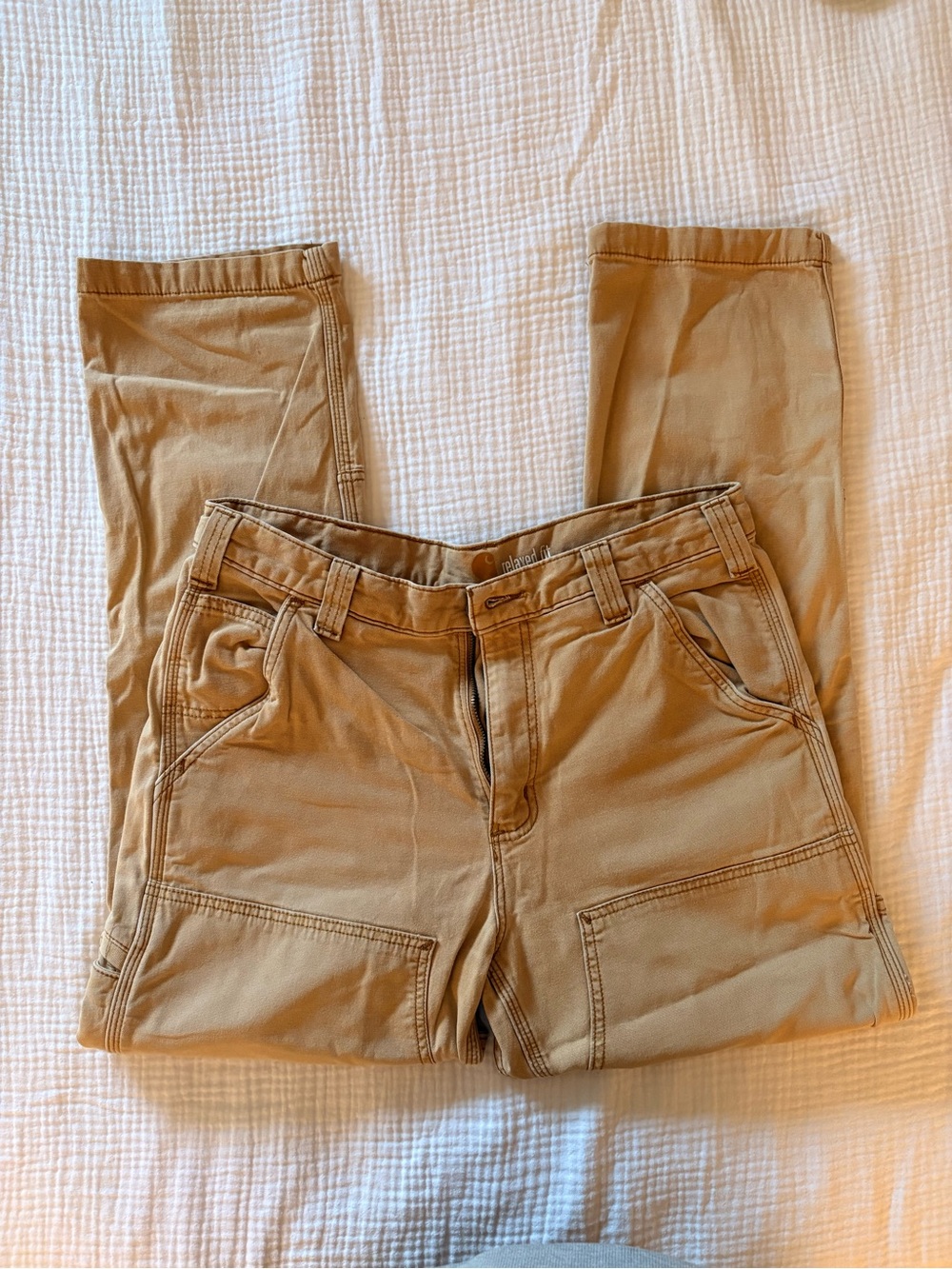 Carhartt relaxed fit, double front work pants, sz 32x30